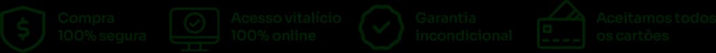 Compra segura — formas de pagamento